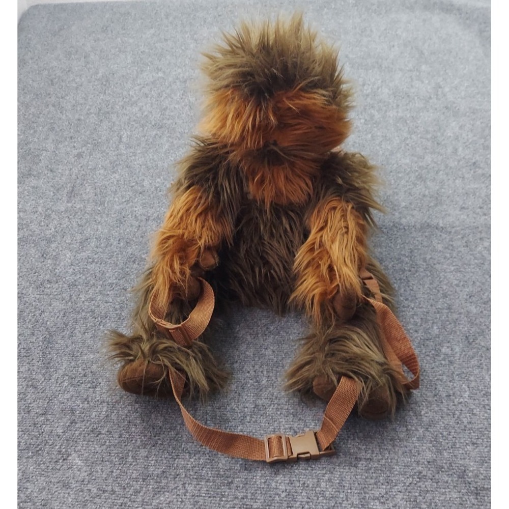 Star Wars Chewbacca Chewie Plush Full Body Backpack Buddy 24" Soft Fluffy!
